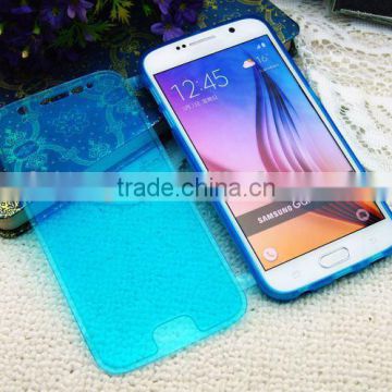 2015 New design Soft TPU Full Touch Screen Cover Transparent tpu flip case for samsung galaxy s6 alibaba china