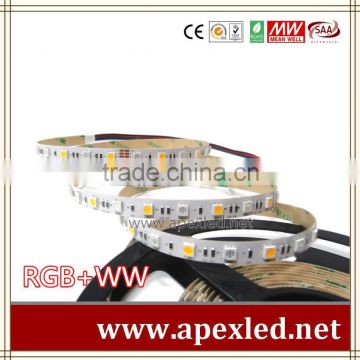 warm white + RGB dimmable led strip