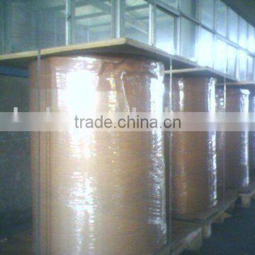 transparent PVC film labelstock in rolls for printing
