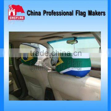 23x25cm decoration custom printing headrest covers for buses/cars