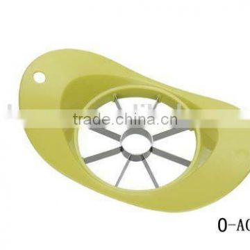 green color oval shape apple cutter