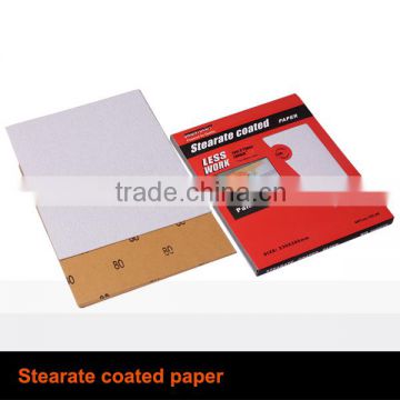 stearated sand paper