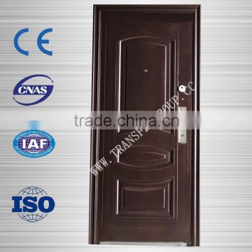 Good quality exterior steel door supplier,steel glass door