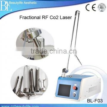 Fractional co2 laser for wrinkles removal/acne scars removal/surgical scars removal