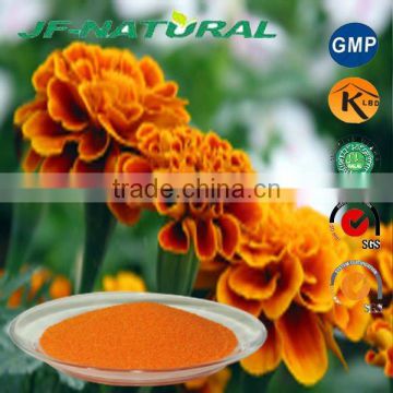 natural Powder form Zeaxanthin Calendula Flower Extract ISO, GMP, HACCP, KOSHER, HALAL certificated manufacture
