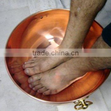 Pedicure and Manicure Copper Bowls for home and Beauty Clinics Beauty Care