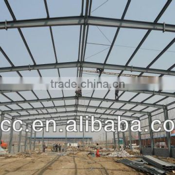 Light cheaper constructure prefabricated steel workshop