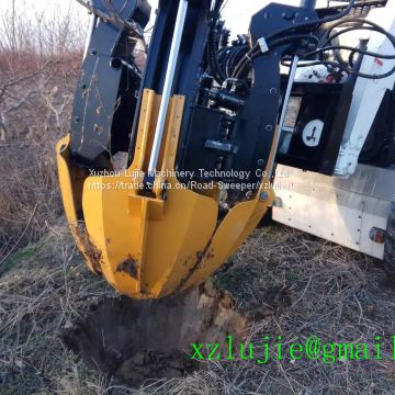China skid steer loader tree spade attachments