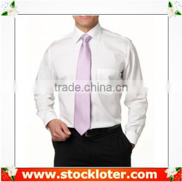 Cheap Men dress shirt white shirt stocklots, 140706q