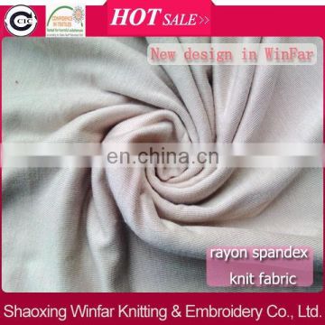 Winfar textile various knited fabric viscose knit jersey