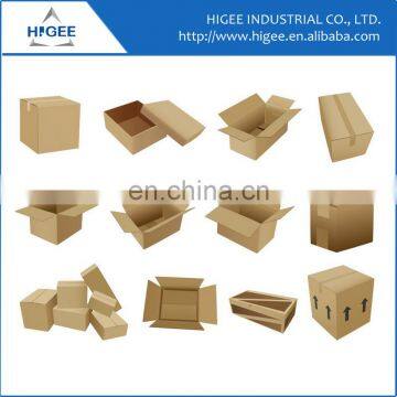 Corrugated carton box slitting machine automatic cardboard box making machine factory