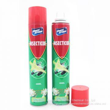 OEM anti cockroach and mosquito killer aerosol insecticide spray factory