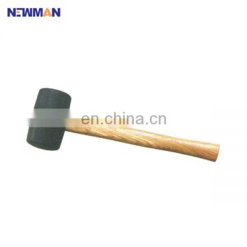 wooden handle sledge rubber mallet hammer