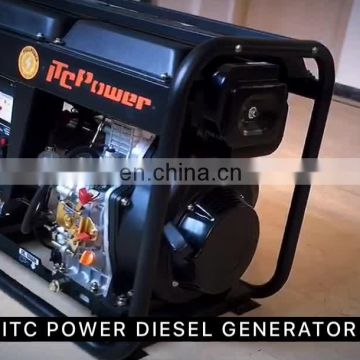 open-shelf 3kw air cooled diesel generator