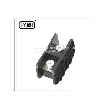 (150A)Din rail type Single phase one-inlet multi-outlet connection terminal block for metering box