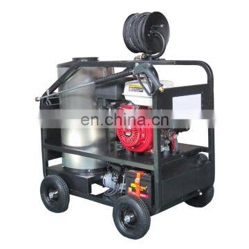 trailer mounted easy clean hot water pressure washer
