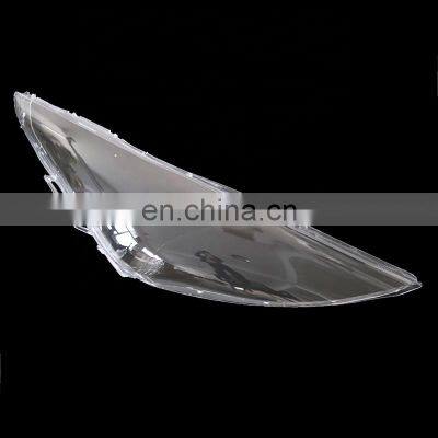 Front headlamps transparent lampshades lamp shell masks For Hyundai Sonata 8 generation 11-13 headlights cover lens Replacement