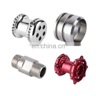 custom CNC lathe processing stainless steel parts high precision hardware parts aluminum cnc machining service