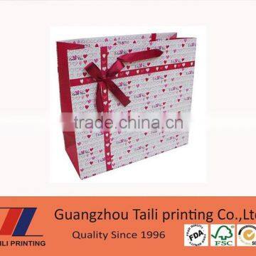 Customized elegant creative christmas paper bag