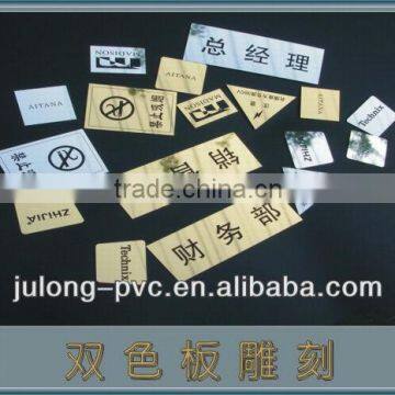 Advanced Double-color laser ABS plastic sheet