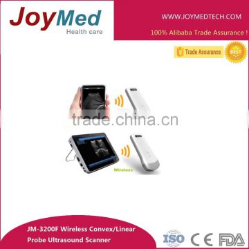 JM-3200F Professional Medical handheld Ultrasound scanner wireless ultrasound probe work for ipad & mobile