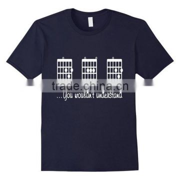 Guitar Logo custom hot sale t shirt