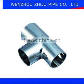 Stainless Steel Pipe Fitting DN1050 Equal Tee Pipe Fitting
