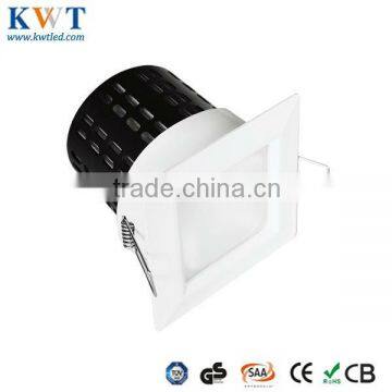 dimmable led downlight squere ceiling spotlights