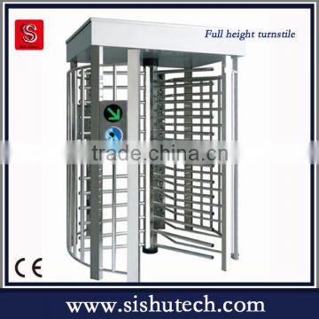 Fingerprint,Ticket,Barcode or IC/ID Card Security Full Height Turnstile