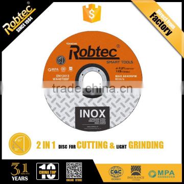 ROBTEC Abrasive Grinding Disc for Stainless Steel INOX