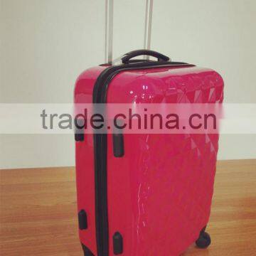 Latest styles for ABS&PC hot pink Travel Luggage