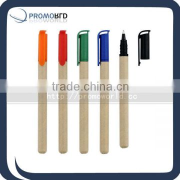 2013 new product recycled cardboard pen for promotion