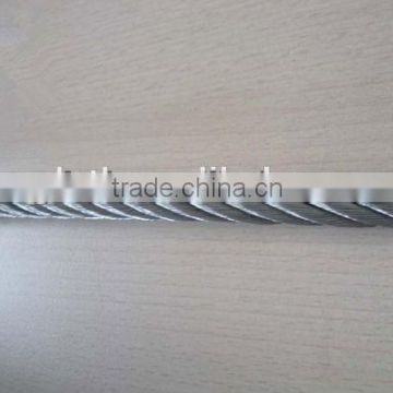 galvanized steel wire rope 6x19+FC
