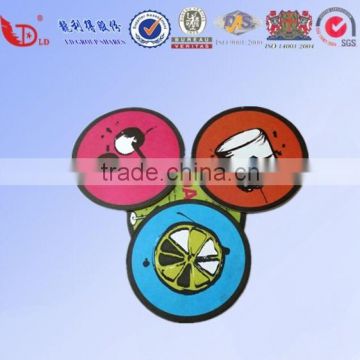 China manufacture custom absorbent coaster