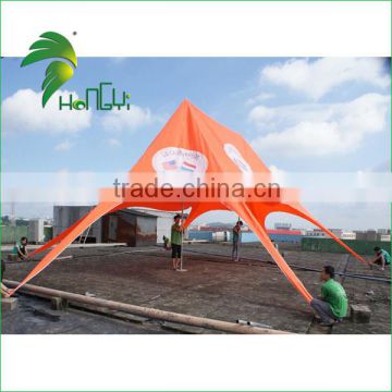 Activity Used Large 12*8M Pringting Promotion Double Peaks Design Star Shade Tent