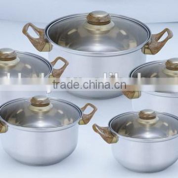 10pcs cheap item master chef stainless steel cookware set                        
                                                Quality Choice
