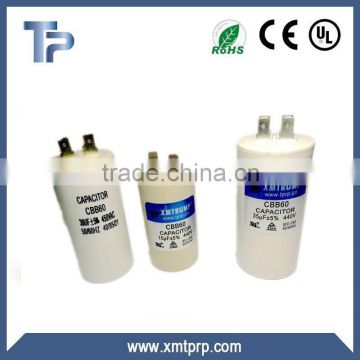 Ac motor capacitor cbb60 40uf for refrigerator and air condictionor with UL approval