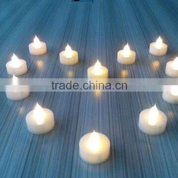 mini multicolor flameless led tealight candle with timer for party decor