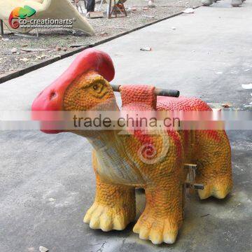 Fairground dinosaur ride car for kids