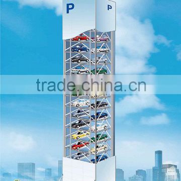 New compact vertical parking garage tower