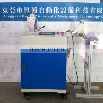 ultrasonic cutting machine for textil V shape, angle shape, rotary cutting machine