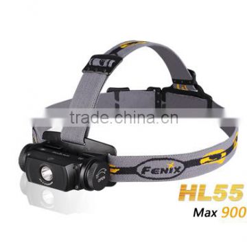 Fenix HL55 headlamp XM-L2 T6 LED 900 lumens flashlight for 116cm distance