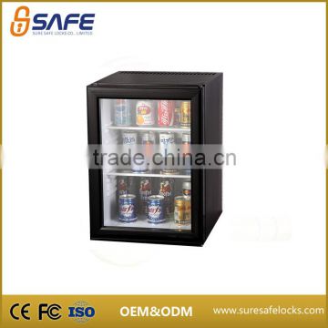 Top class hotel room chocolate diaplay refrigerator on sale