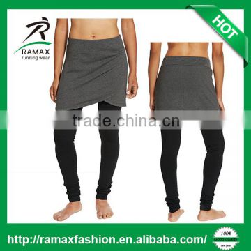 Ramax Custom Women Sport Fitness Pants Skirt With Short Style