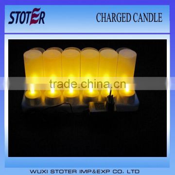 induction charge led tea light candle for Christmas