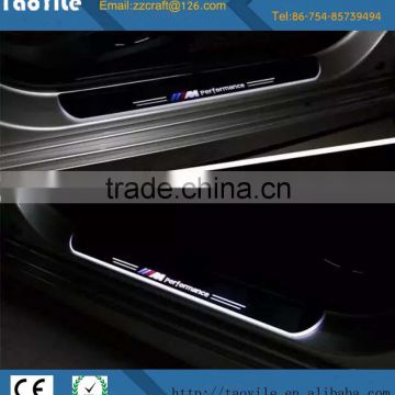 Guangzhou auto parts led moving door scuff plate car door sill pedal led light for M-ERCEDES accessories