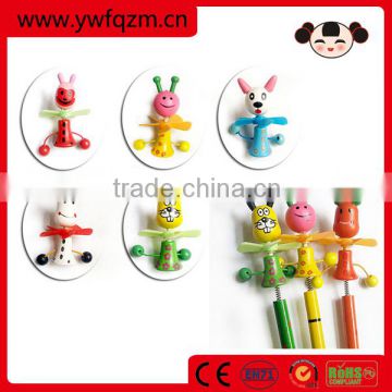 Hot selling custom accept different animal designs wood pencil
