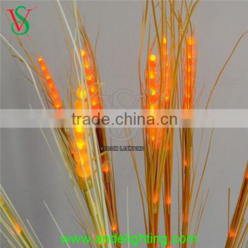Country led wheat light for garden decoration