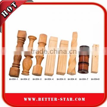 Central Post, Wooden Parts, Furniture Parts Supply