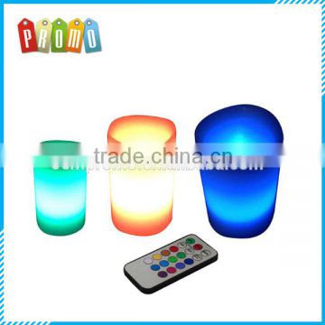 Colour Changing Flameless led Candles with Timer & Remote